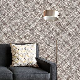 ArtzFolio Printed UV-Resistant Anti-Bacterial Hand Drawn Diagonal Stripes Peel & Stick Wallpaper-image-82