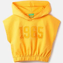 united colors of benetton United Colors of Girls Printed Pure Cotton T-shirt-picture-44