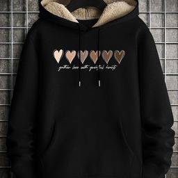 TOGS & TERRE Women Graphic Printed Hooded Sweatshirt-picture-28