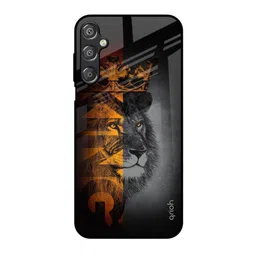 QRIOH King Of Forest Quirky Printed Samsung Galaxy M15 5G Glass Back Case-picture-17