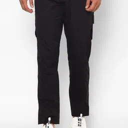 SAPPER Men Relaxed Fit Mid-Rise Cargos Trousers-image-92