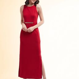 Mast & Harbour Women Georgette Maxi Dress-image-34