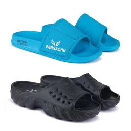 BERSACHE Men Pack Of 2 EVA Sliders-picture-11