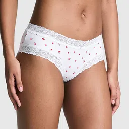 Victoria's Secret PINK Wink Lace-Trim Cheeky Basic Briefs 112543026FJI-53