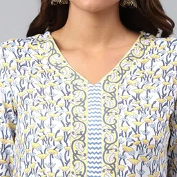 Anouk Rustic Women Ethnic Motifs Printed Kurta with Trousers & Dupatta image 4