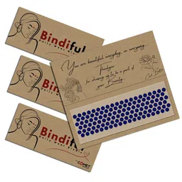 Comet Busters Set Of 3 Bindiful Traditional Round Velvet Bindi image 3