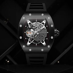 GIORDANO Men Skeleton Analogue Automatic Motion Powered Watch GZ-50145-01-23