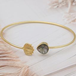 Dua Gold-Plated Brass Bracelet-image-72