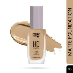 RED 4 HD High Definition Foundation- 40 ml- Shade- 06 image 3