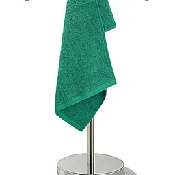 The Happy Pod 2 Piece Green 380 GSM High Absorbent 100% Cotton Hand Towels-12