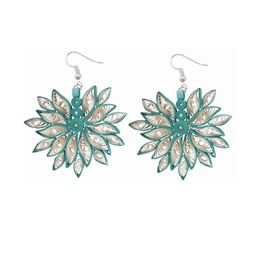 Designers Collection Women Blue Earrings-image-20