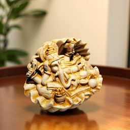 GLOBAL AROMA Yellow Religious Idol Showpiece-image-5
