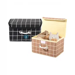 Aura Brown & Black 2 Pieces Regular Drawer Organisers-14