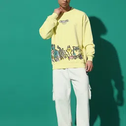 GRIFFEL Men Printed Sweatshirt & Trackpants-picture-42