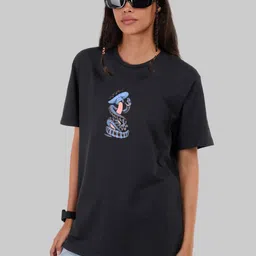 Underrated Club Women Printed Bio Finish T-shirt-picture-31