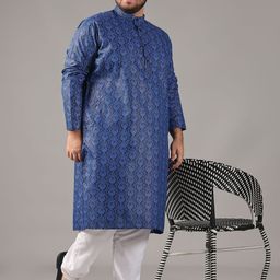 SOJANYA PLUS Men Paisley Printed Regular Kurta with Pyjamas-25