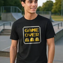 Bewakoof Men Graphic Printed Round Neck Cotton T-shirt-picture-33