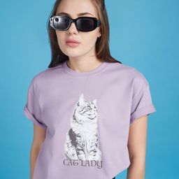 Mast & Harbour Women Printed T-shirt-image-86