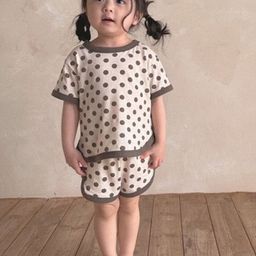 LULU & SKY Girls Printed T-shirt with Shorts-picture-1