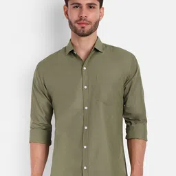 LIFE ROADS Men Original Cotton Casual Shirt-image-74