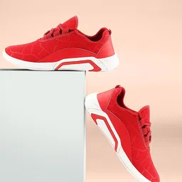 Spotwalk Men Mesh Running Non-Marking Shoes-picture-15