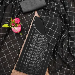 Maroosh Embellished Unstitched Dress Material-image-80
