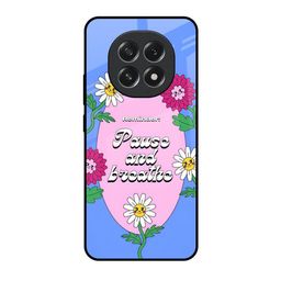 QRIOH Unisex Oppo F29 Pro 5G Floral Shockproof Glass Back Case-picture-22