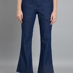 Moda Rapido Women Bootcut High-Rise Stretchable Jeans-picture-13