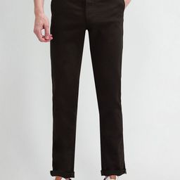 Arrow Sport Men Solid Urban Slim Slim Fit Trousers-image-86