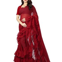 F FASHION Pure Georgette Saree-picture-30