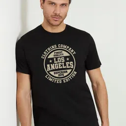 Moda Rapido Men Typography Printed Round Neck Cotton T-shirt-picture-25
