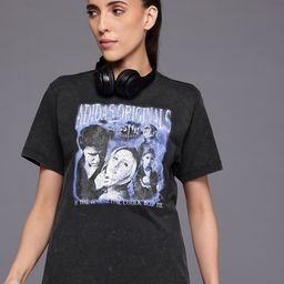 ADIDAS Originals Buffy Printed Pure Cotton T-shirt-picture-5