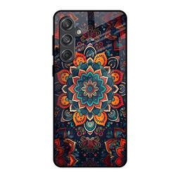QRIOH Floral Printed Samsung Galaxy M55 5G Silicone Back Case Mobile Accessories-image-14