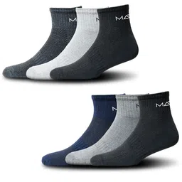 MARLIT Pack Of Men 6 Ankle-Length Socks-37