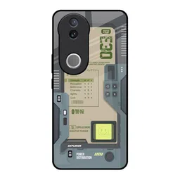 QRIOH Art Station Printed Silicone Glass Vivo V50 5G Back Case-image-49