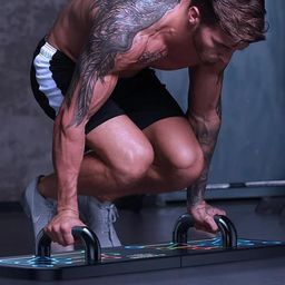DFF Pushup Board for Men |15 In 1 Push Up Board for Men, Pushup Bars, Push Up Board Game, Push up Stand | Chest workout equipment For Men & Women | Push Up Bar For Home Gym image 3