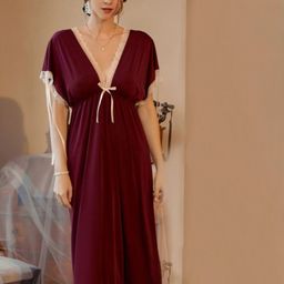 StyleCast Women V-Neck Solid Baby Doll-image-60