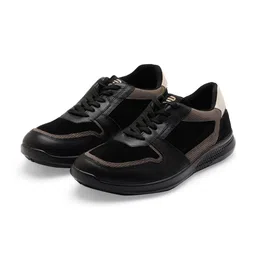 ERGON Men Colourblocked Leather Sneakers-51