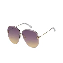 MARC JACOBS Women Aviator Sunglasses with UV Protected Lens 203640J5G70DG-39