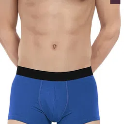 LOGGERHEAD Pack Of 2 Cotton Long Trunks LHFT004-Blue-Maroon-7