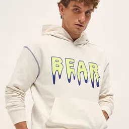 THE BEAR HOUSE Men Printed Hooded Sweatshirt-image-41