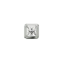 Emori Men 14KT Gold 0.50 CT Princess Cut Lab Diamond Stud Earring-image-48