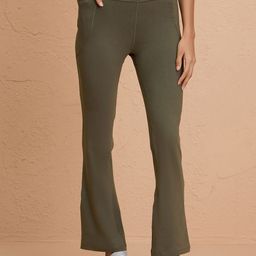 Nykd Women Solid Slim-Fit Ankle-Length Gym Tights-image-10