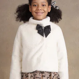 One Friday Girls Open Front Jacket-image-53