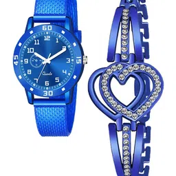 Gopal Shopcart Unisex Dial & Straps Analogue Watch With Breclect Watch Gift Set-image-60