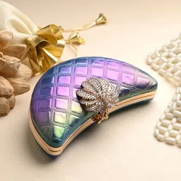DressBerry Embellished Box Clutch-10