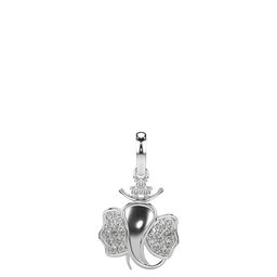 VALANOVA Women 14K White Gold & Certified Lab Grown Diamond 0.17cts-picture-4