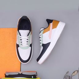 Woyak Men Striped Sneakers-image-73