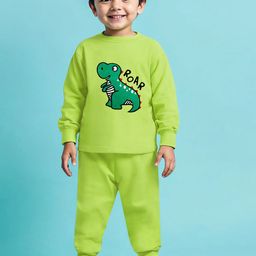 YK X Trampoline Unisex Kids Printed Night suit-picture-0