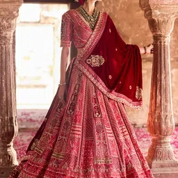 KIASA By Ronak & Shruti ARIANA Embellished Beads and Stones Ready To Wear Lehenga Choli-picture-55